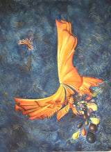 Load image into Gallery viewer, Original Flutterby Oil Painting
